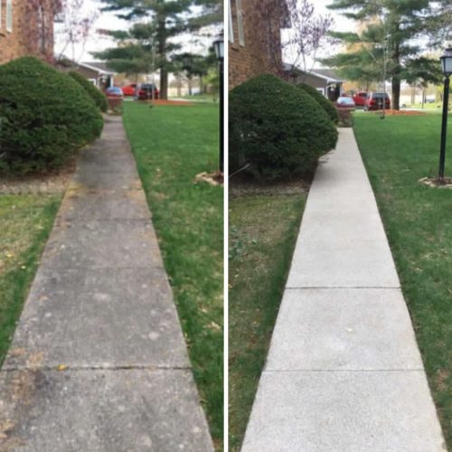 Sidewalk Cleaning